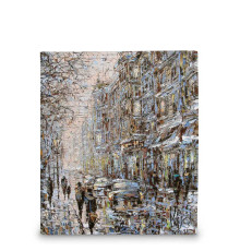 Кошелек мини PR17 «Ранний вечер на петербургской улице»