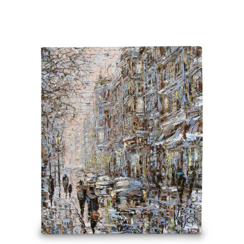 Кошелек мини PR17 «Ранний вечер на петербургской улице»