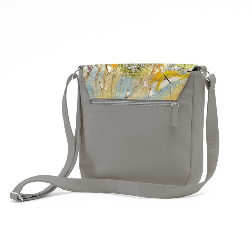 Сумка кросс-боди BG10 «Полет над цветами и травами»