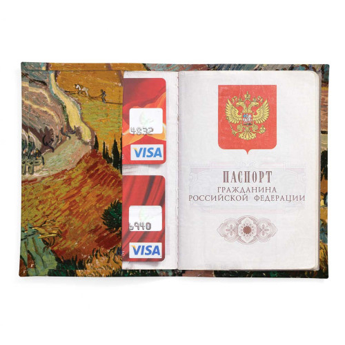 Обложка для паспорта, PAS2 «Vincent van Gogh Valley»