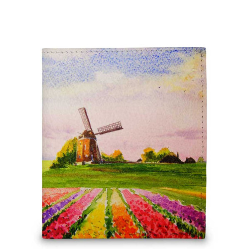 Кошелек мини PR17 «Поля тюльпанов Голландия»