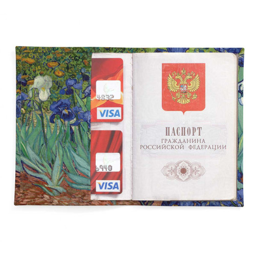 Обложка для паспорта, PAS2 «Vincent van Gogh  Irises»