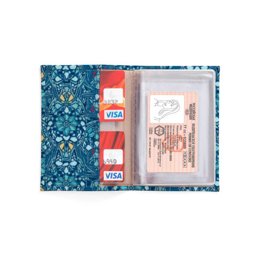 Обложка для автодокументов, AUT2 «Мозаика голубая»