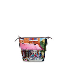 Сумка кросс-боди BAG8 «Coffee shop»