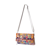 Клатч, кросс-боди KHL3 «The city watercolor»