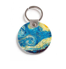 Брелок (Круглый) TRI4 «Vincent van Gogh Starry night»