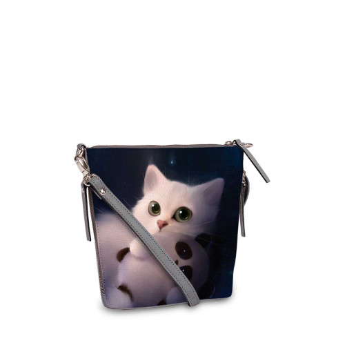 Сумка кросс-боди BAG8 «Cat & Panda»