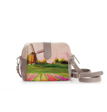 Сумка кросс-боди BAG6 «Поля тюльпанов Голландия»