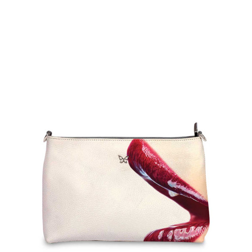 Сумка шолдер, BAG3 «Губы»