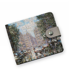 Кошелек мини PRS8 «Дождь и солнце в Петербурге»