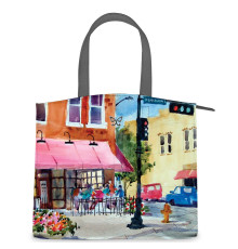 Сумка на руку, BG91 «Coffee shop»