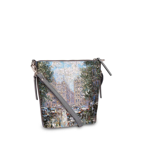 Сумка кросс-боди BAG8 «Дождь и солнце в Петербурге»