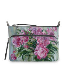 Сумка кросс-боди, BG97 «Пионы 2»