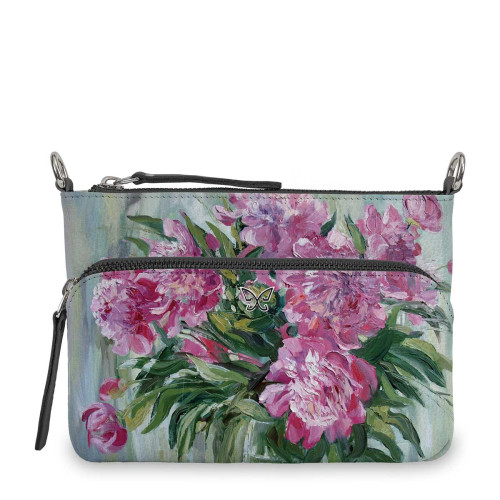 Сумка кросс-боди, BG97 «Пионы 2»