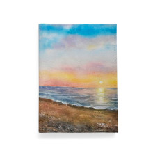 Обложка для автодокументов, AUT2 «Морской рассвет »