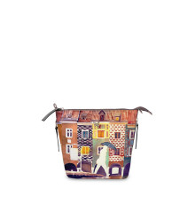 Сумка кросс-боди BAG8 «The city watercolor»