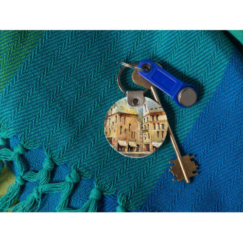 Брелок (Круглый) TRI4 «Tytus brzozowski city»