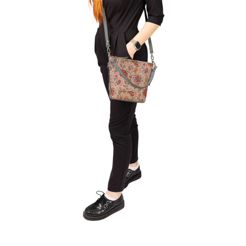 Сумка кросс-боди BAG8 «Fleurs»