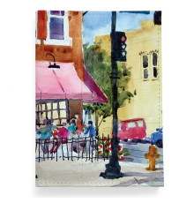 Обложка для автодокументов, AUT2 «Coffee shop»