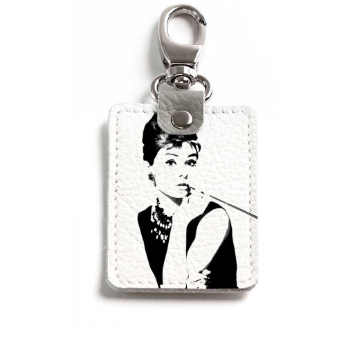Брелок (Прямоугольный ) TRI1 «Audrey Hepbern»