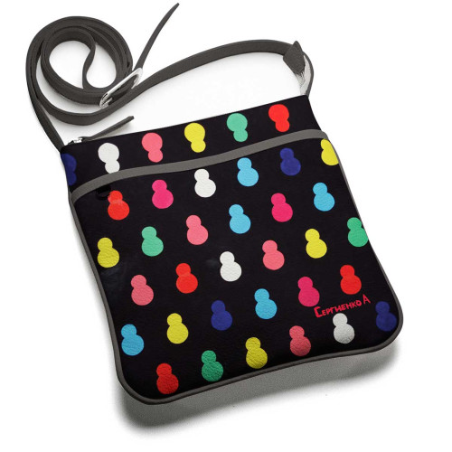 Сумка планшет BAG 1 «Черные матрешки»