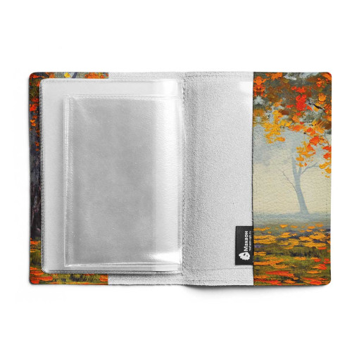 Обложка для автодокументов, AUT1 «Autumn bench»