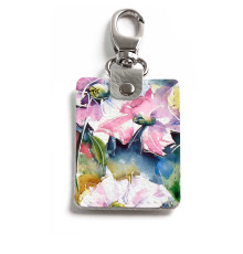 Брелок (Прямоугольный ) TRI1 «Watercolor»