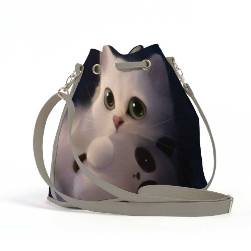 Сумка на плечо BG16 «Cat & Panda»