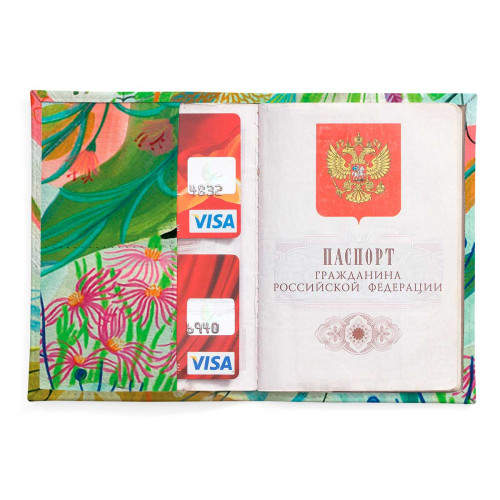 Обложка для паспорта, PAS2 «Flower»