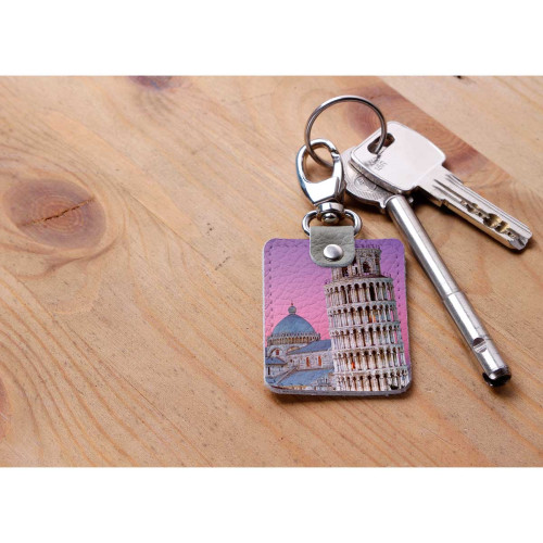 Брелок (Прямоугольный ) TRI1 «Пизанская башня»