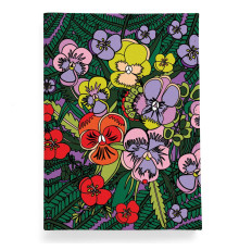 Обложка для автодокументов, AUT2 «Анютины глазки»