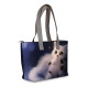 Сумка тоут, BAG2 «Cat & Panda»