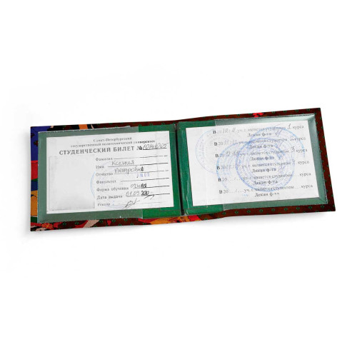 Обложка для студенческого билет STD1 «Европа»