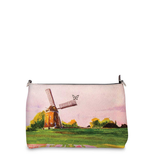 Сумка шолдер, BAG3 «Поля тюльпанов Голландия»