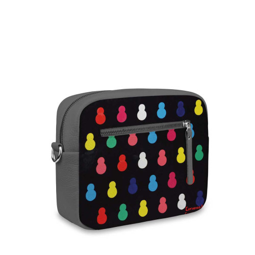 Сумка кросс-боди BG47 «Черные матрешки»