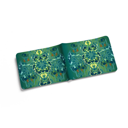 Кошелек мини, PRS2 «Мозаичные цветы»