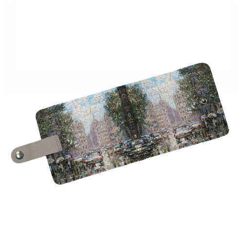 Кошелек мини PRS8 «Дождь и солнце в Петербурге»