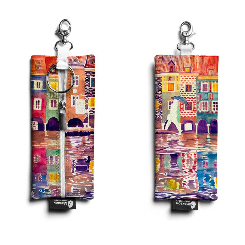 Ключница KEY1 «The city watercolor»
