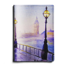 Обложка для автодокументов, AUT1 «Лондон после дождя»