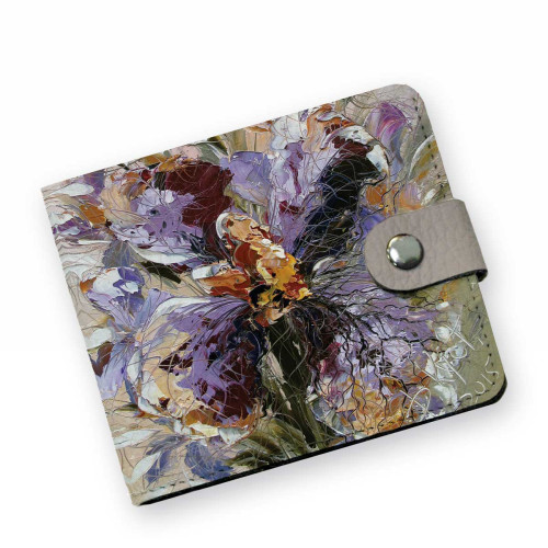 Кошелек мини PRS8 «Ирисы»