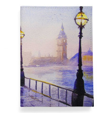 Обложка для паспорта, PAS2 «Лондон после дождя»