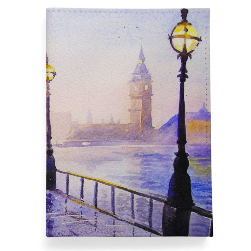 Обложка для паспорта, PAS2 «Лондон после дождя»