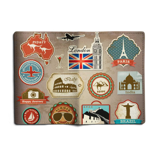 Обложка для автодокументов, AUT1 «Travel»