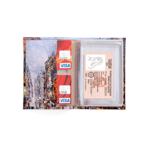 Обложка для автодокументов, AUT2 «Вечерний Петербург»