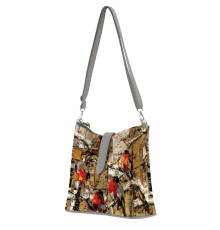 Сумка на плечо BG12 «Снегири»