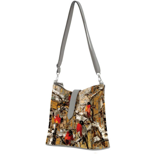 Сумка на плечо BG12 «Снегири»