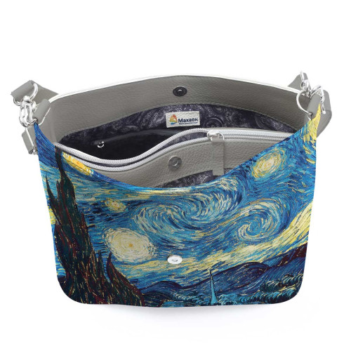 Сумка на плечо BG12 «Vincent van Gogh Starry night»