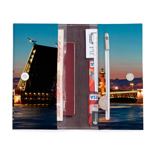 Портмоне PRS3 «Мосты»