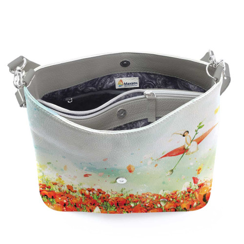 Сумка на плечо BG12 «Маки»