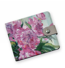 Кошелек мини PRS8 «Пионы 2»